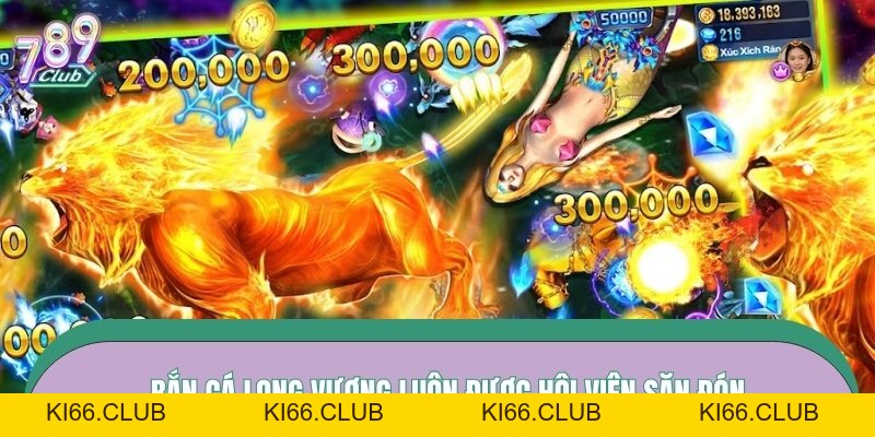Bắn Cá Long Vương – Thế Giới Đại Dương, Boss Vàng Lộ Diện 2026 - Ki66