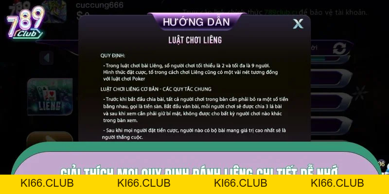 Liêng 789CLUB - Kinh Nghiệm Thực Chiến Giúp Bạn Tự Tin Hơn - Ki66