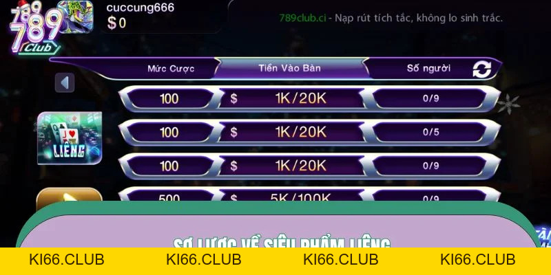Liêng 789CLUB - Kinh Nghiệm Thực Chiến Giúp Bạn Tự Tin Hơn - Ki66