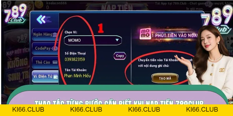 Nạp Tiền 789CLUB - Giao Dịch Nhanh, Xử Lý An Toàn 2026 - Ki66