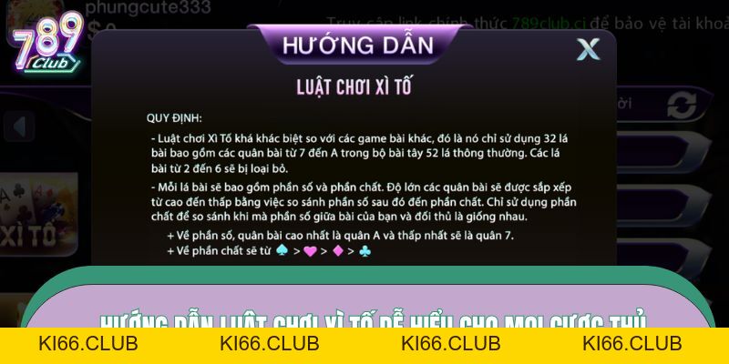 Xì Tố 789CLUB – Game Bài Nổi Tiếng, Thử Thách Trí Tuệ - Ki66