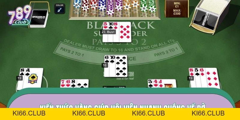 Cách Chơi Blackjack – Hiểu Luật Rõ Ràng, Quyết Định Có Cơ Sở Hay Số 1 - Ki66